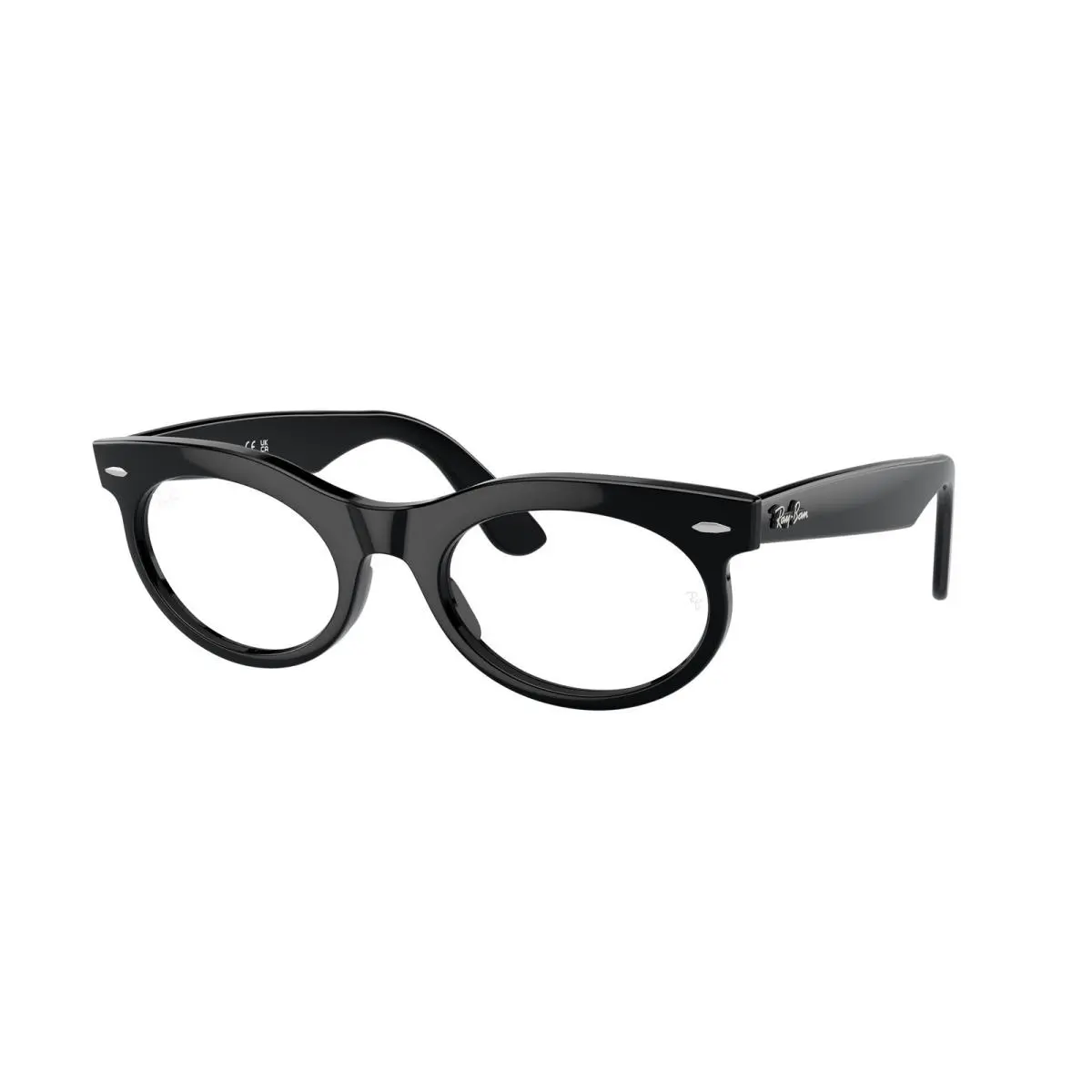Ray-ban Optical RX 2242 VF Wayfarer Oval Black 2000 Size 53 Eyeglasses by Ray-Ban