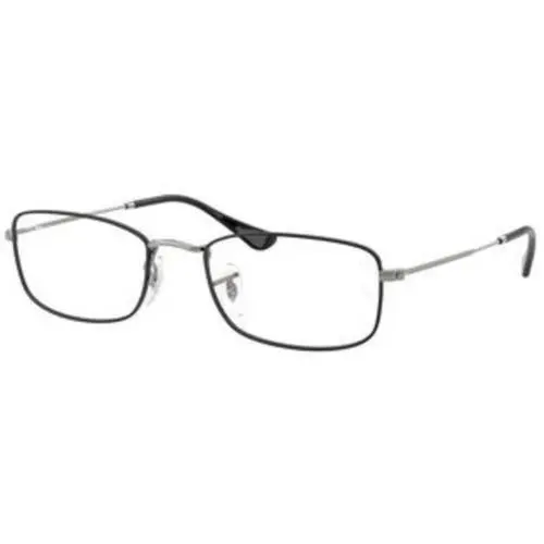 Ray-ban Optical RX 6647 Black On Gunmetal Demo Lens 3179 Size 53 Eyeglasses by Ray-Ban