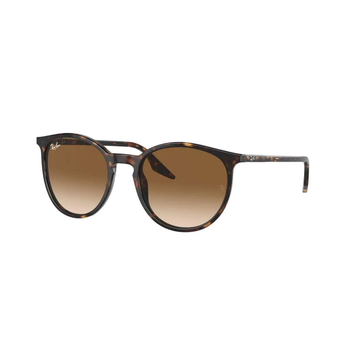 Ray-ban RB 2204 Havana Clear Gradient Brown 902/51 Size 54 Sunglasses by Ray-Ban