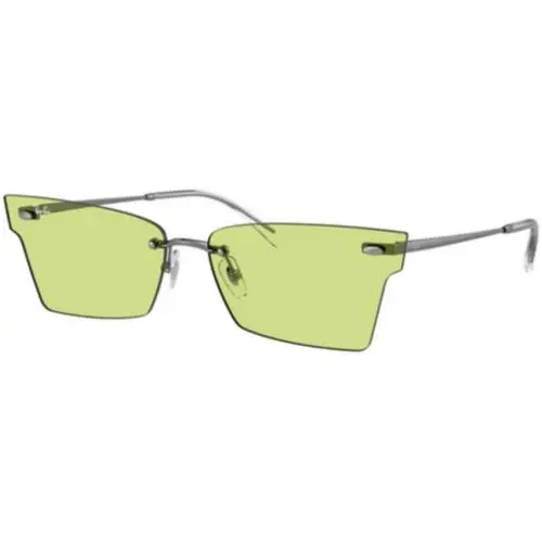 Ray-ban RB 3730 Gunmetal / Green Polyamide Standard 004/2 Size 64 Sunglasses by Ray-Ban