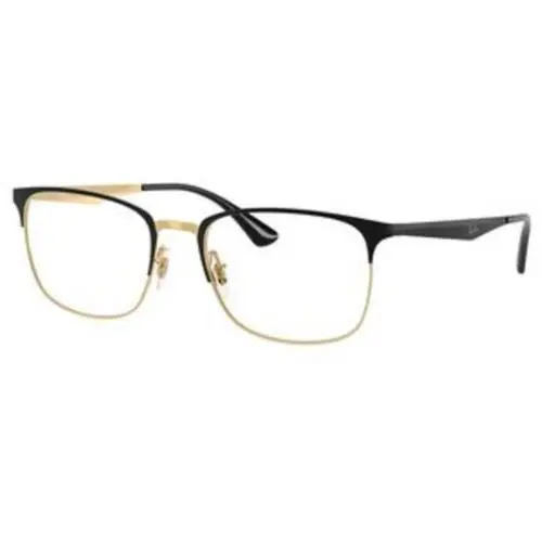 Ray-ban Optical RX 6421 Black On Gold / Demo Lens 2890 Size 54 Eyeglasses by Ray-Ban