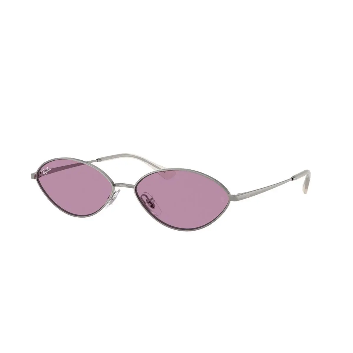 Ray-ban RB 3757 Gunmetal / Dark Violet 004/69 Size 59 Sunglasses by Ray-Ban