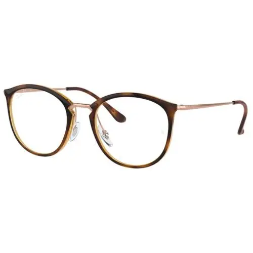 Ray-ban Optical RX 7140 Striped Havana 5687 Size 49 Eyeglasses by Ray-Ban
