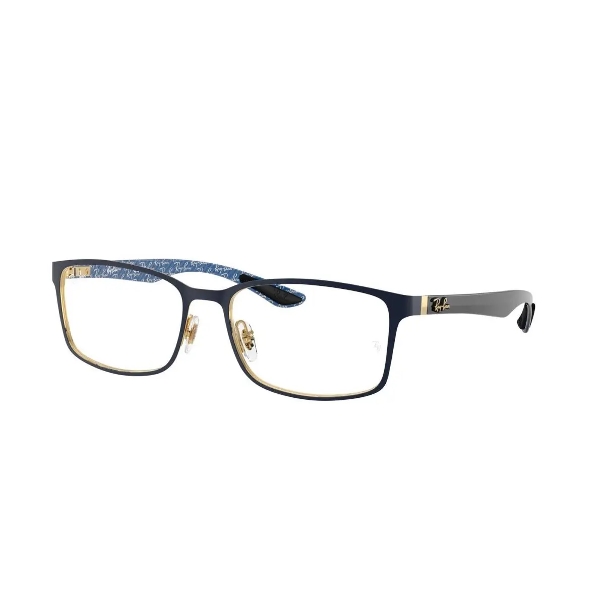 Ray-ban Optical RX 8424 Matte Blu On Arista / Demo Lens 3226 Size 55 Eyeglasses by Ray-Ban