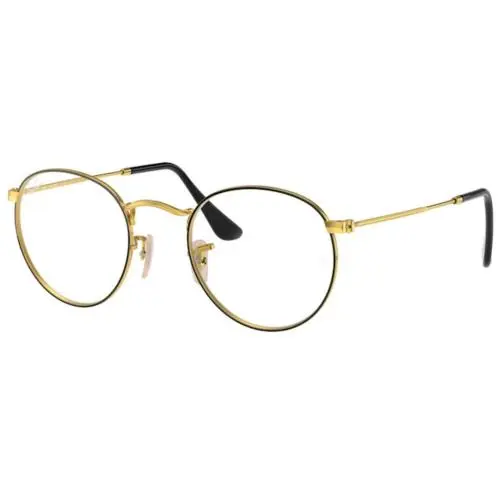 Ray-ban Optical RX 3447 V Black On Arista 2991 Size 47 Eyeglasses by Ray-Ban