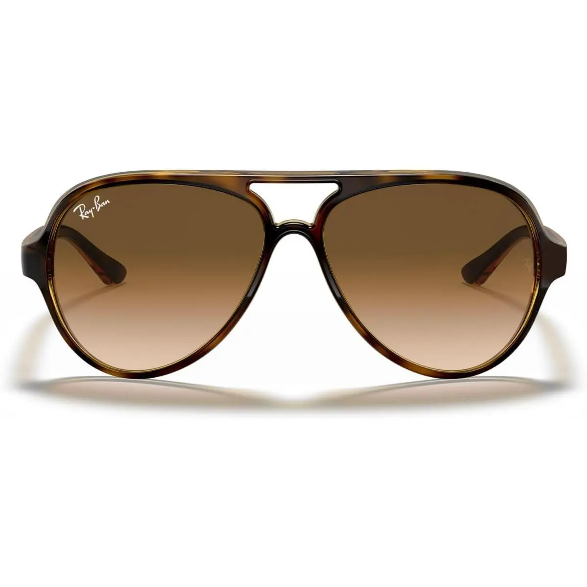Ray-ban RB4125 Cats 5000 Aviator Sunglasses Havana 59mm