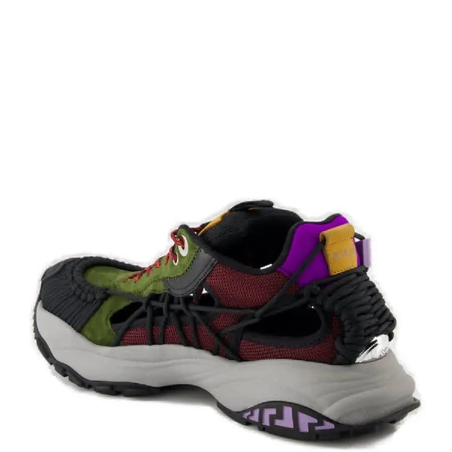 Versace shoes - 1016711-1A12677-ARMY+PLUM+PURPLE-PA - Multi 1