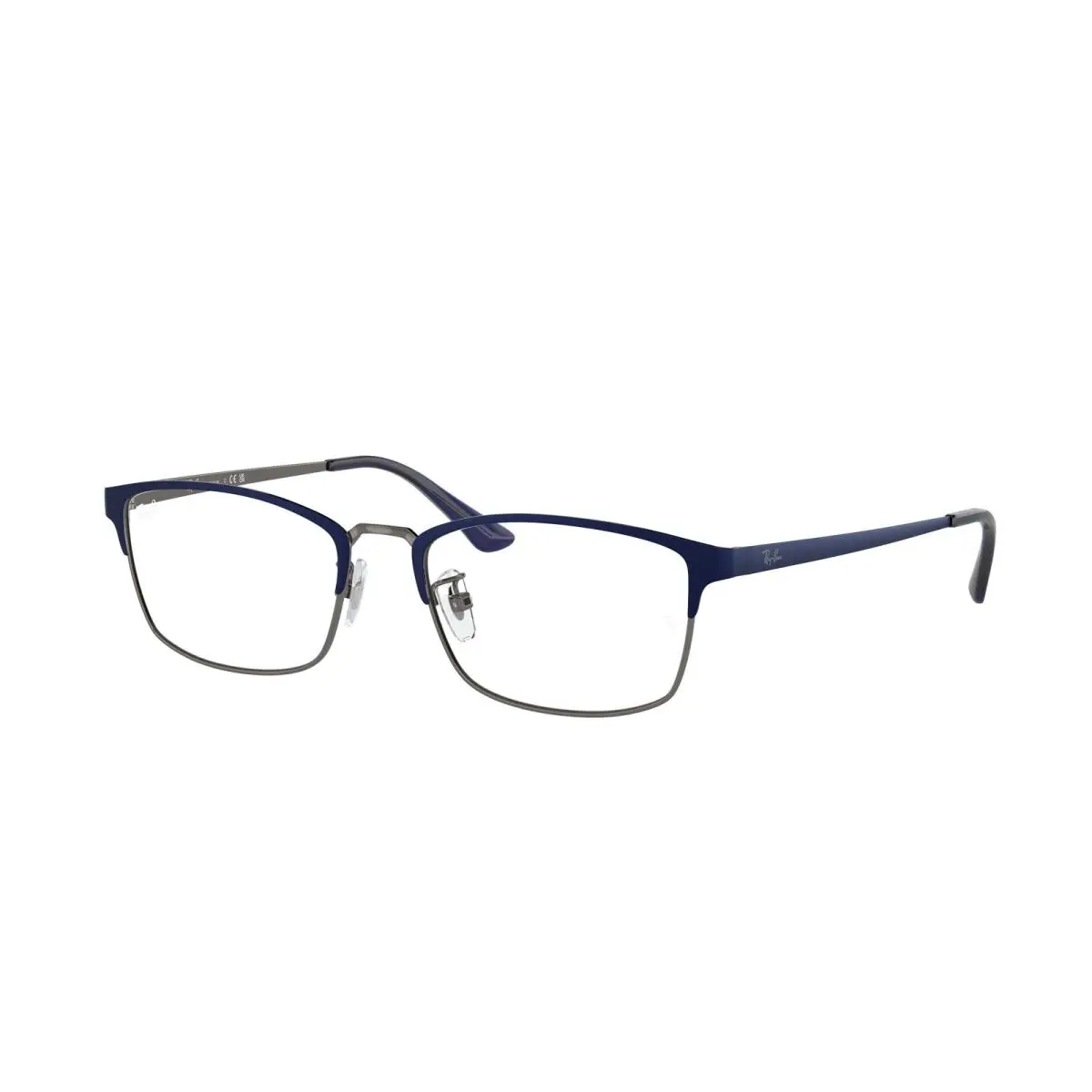 Ray-ban Optical RX 8772 D Matte Dark Blu On Gunmetal 1241 Size 54 Eyeglasses by Ray-Ban