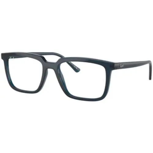 Ray-ban Optical RX 7239 Opal Dark Blue / Demo Lens 8256 Size 54 Eyeglasses by Ray-Ban
