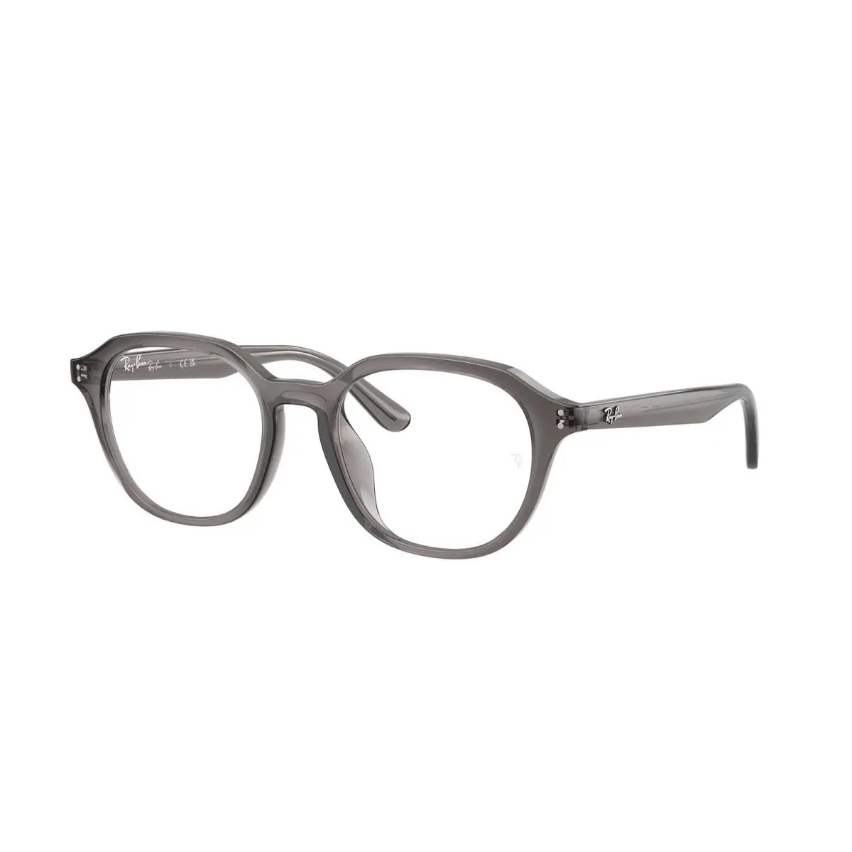 Ray-ban Optical RX 7259 D Transparent Dark Grey 8257 Size 52 Eyeglasses by Ray-Ban