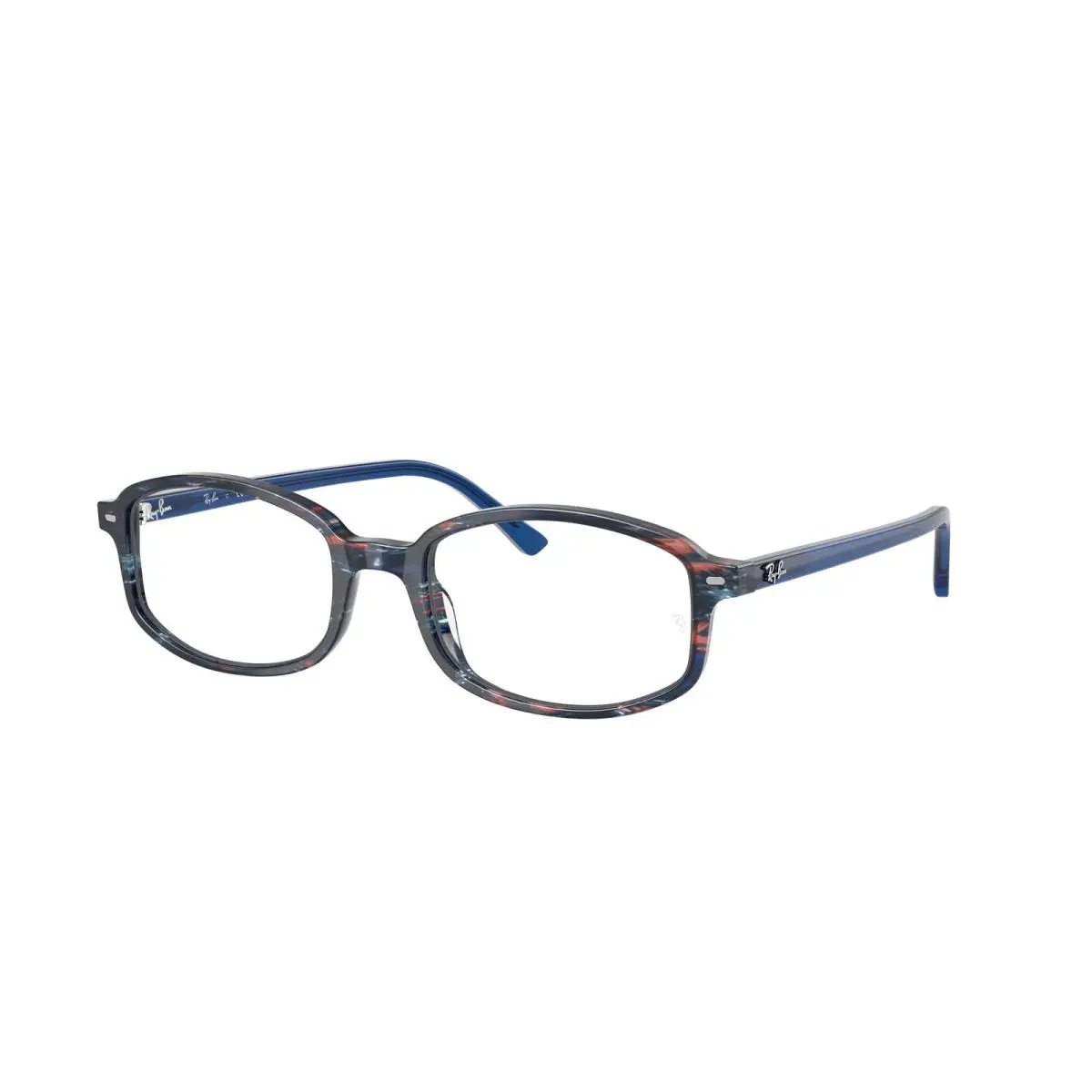 Ray-ban Optical RX 5432 Transparent Share Fantasy Blu 8397 Size 52 Eyeglasses by Ray-Ban
