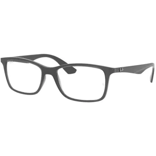 Ray-ban Optical RX 7047 Matte Transparent Grey 5482 Size 54 Eyeglasses