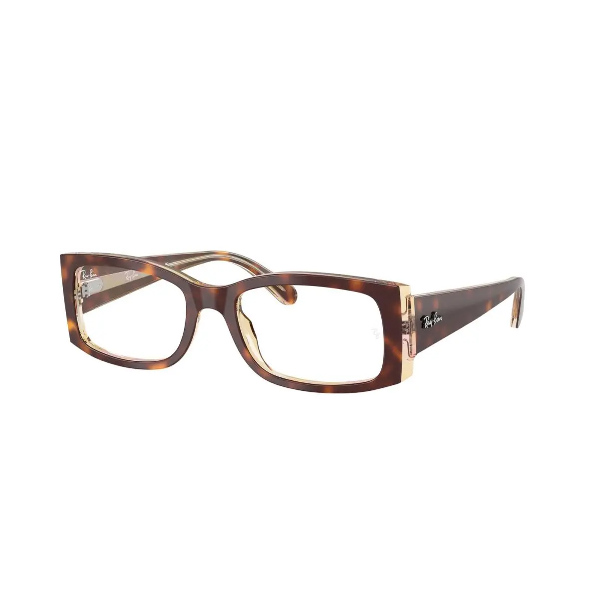 Ray-ban Optical RX 5434 Light Havana On Multicolor 8402 Size 52 Eyeglasses by Ray-Ban