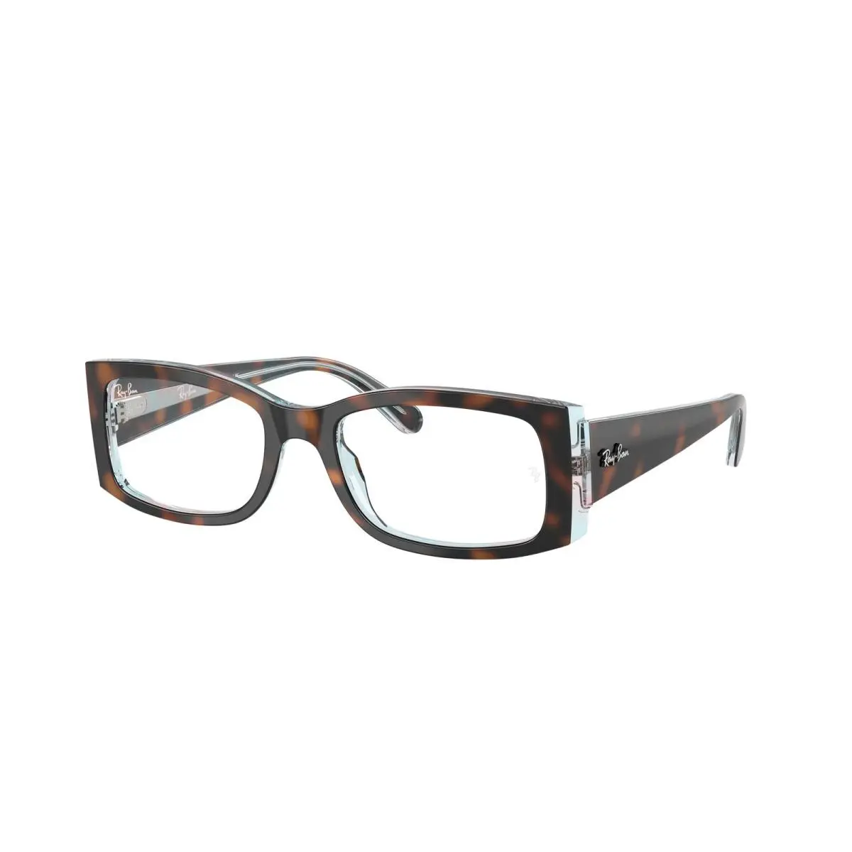 Ray-ban Optical RX 5434 Dark Havana On Multicolor 8401 Size 54 Eyeglasses by Ray-Ban