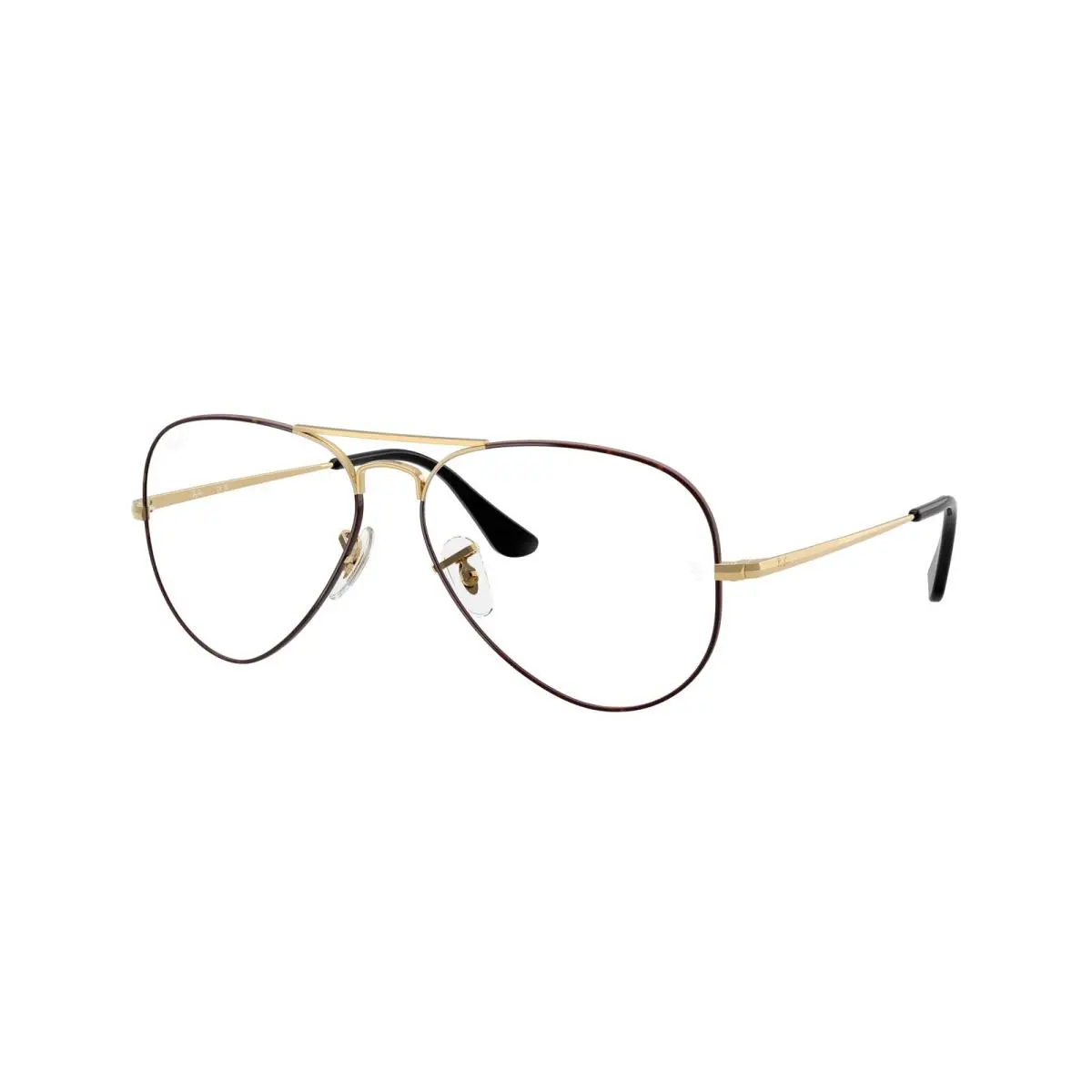 Ray-ban Optical RX 6489 Black On Arista Demo Lens 3175 Size 55 Eyeglasses by Ray-Ban