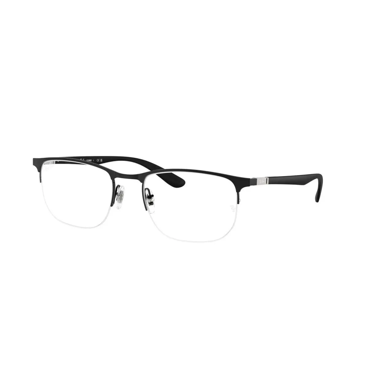 Ray-ban Optical RX 6513 Matte Black On / Demo Lens 2904 Size 55 Eyeglasses by Ray-Ban