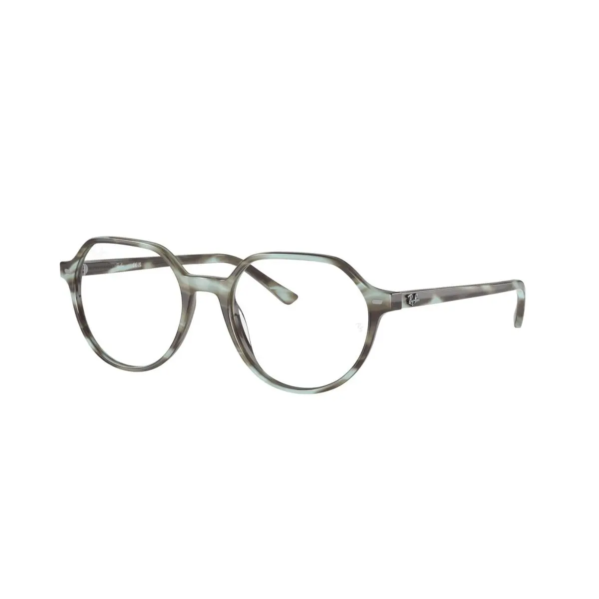 Ray-ban Optical RX 5395 Thalia Striped Green 8356 Size 49 Eyeglasses by Ray-Ban