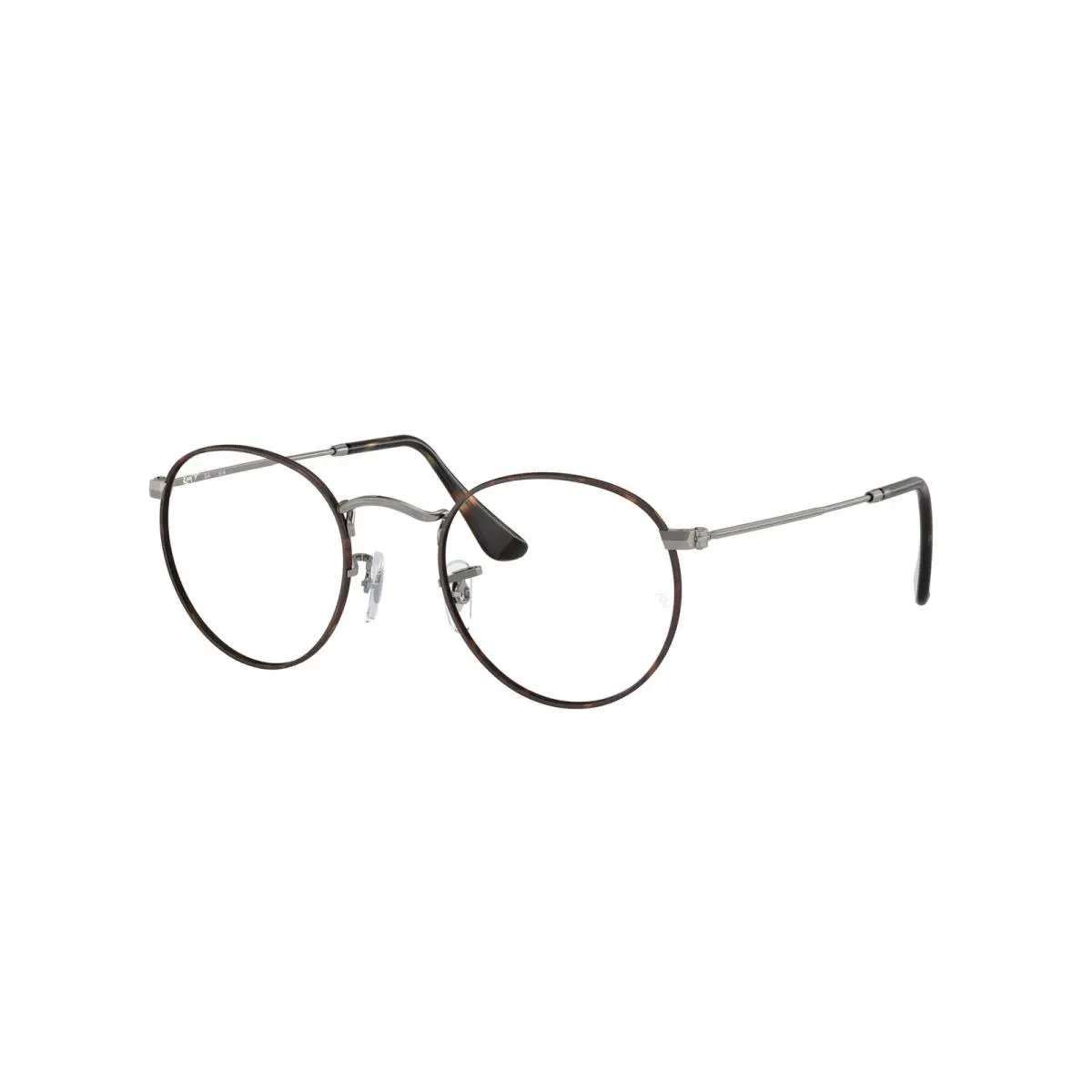 Ray-ban Optical RX 3447 V Round Metal Havana On Gunmetal 3174 Size 53 Eyeglasses by Ray-Ban