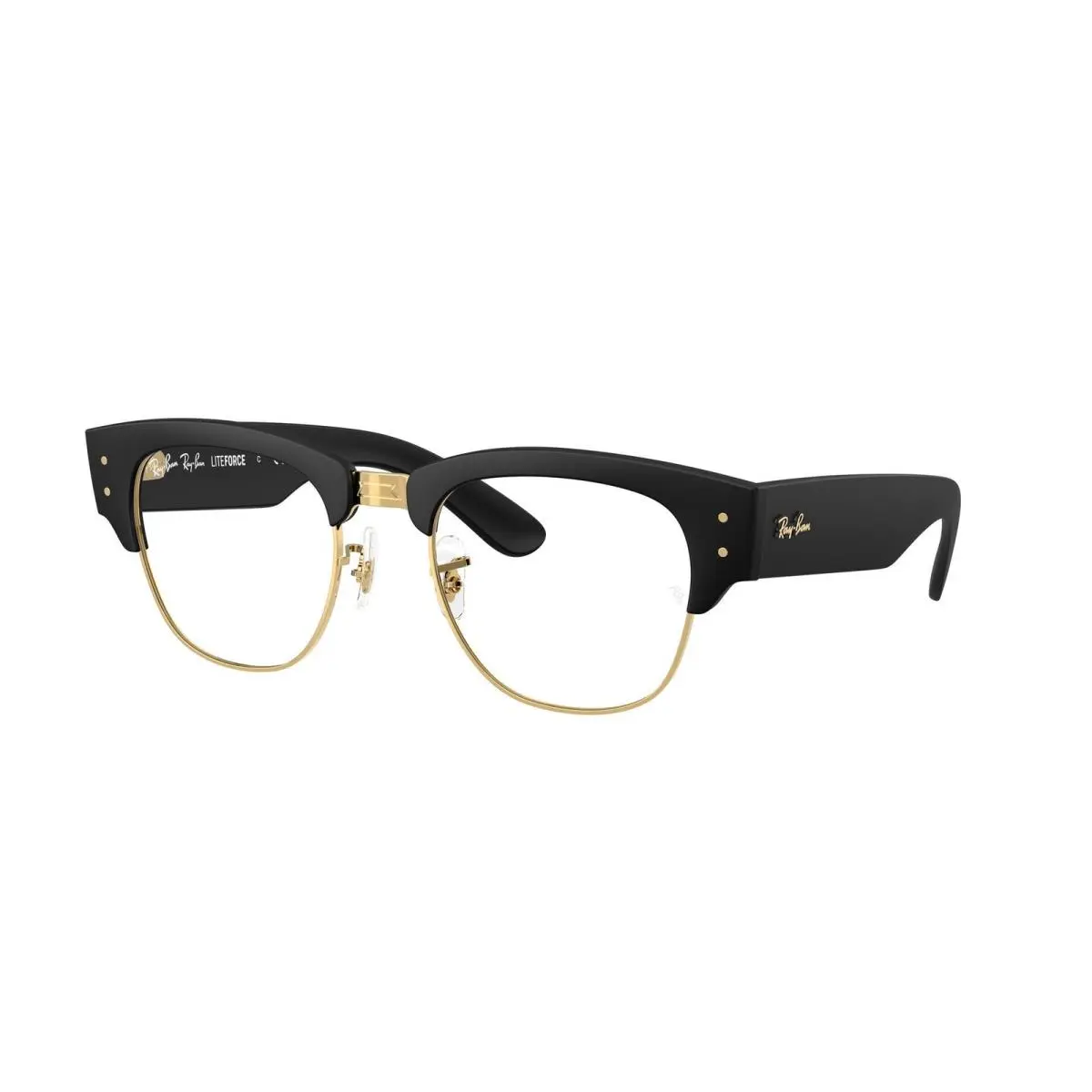 Ray-ban Optical RX 7316 V Sand Black On Gold / Demo Lens 5204 Size 50 Eyeglasses by Ray-Ban