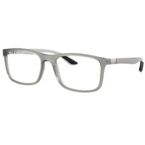 Ray-ban Optical RX 8908 Matte Transparent Grey 5244 Size 57 Eyeglasses by Ray-Ban