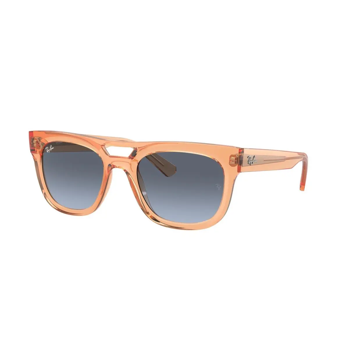 Ray-ban RB 4426 Phil Transparent Orange Blue G 66868F Size 54 Sunglasses by Ray-Ban