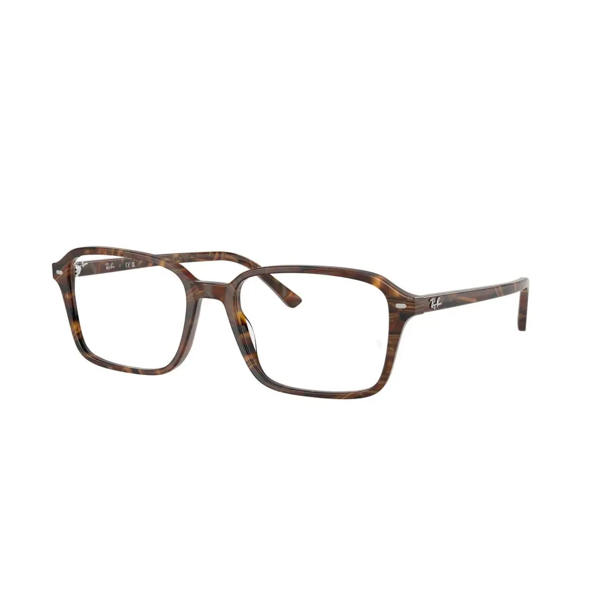 Ray-ban Optical RX 5431 Transparent Fantasy Brown/yell 8395 Size 56 Eyeglasses by Ray-Ban