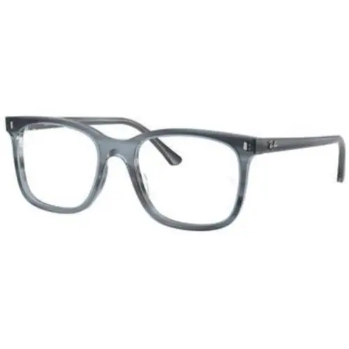 Ray-ban Optical RX 5446 Striped Blue Demo Lens 8456 Size 53 Eyeglasses