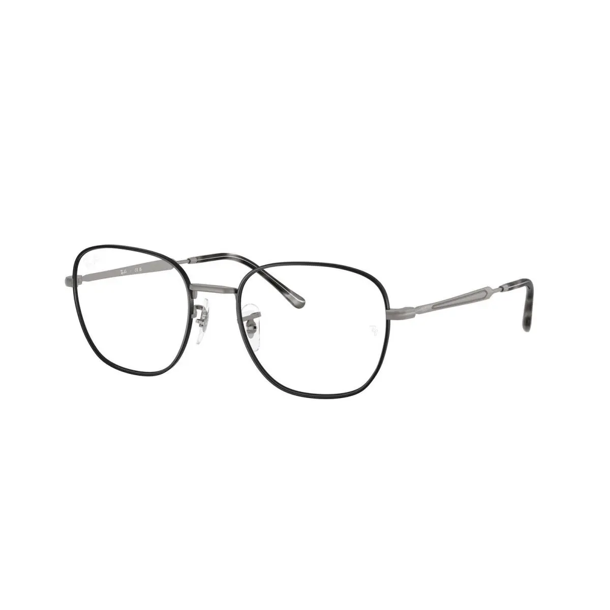 Ray-ban Optical RX 6534 Matte Black On Gunmetal 3187 Size 53 Eyeglasses by Ray-Ban