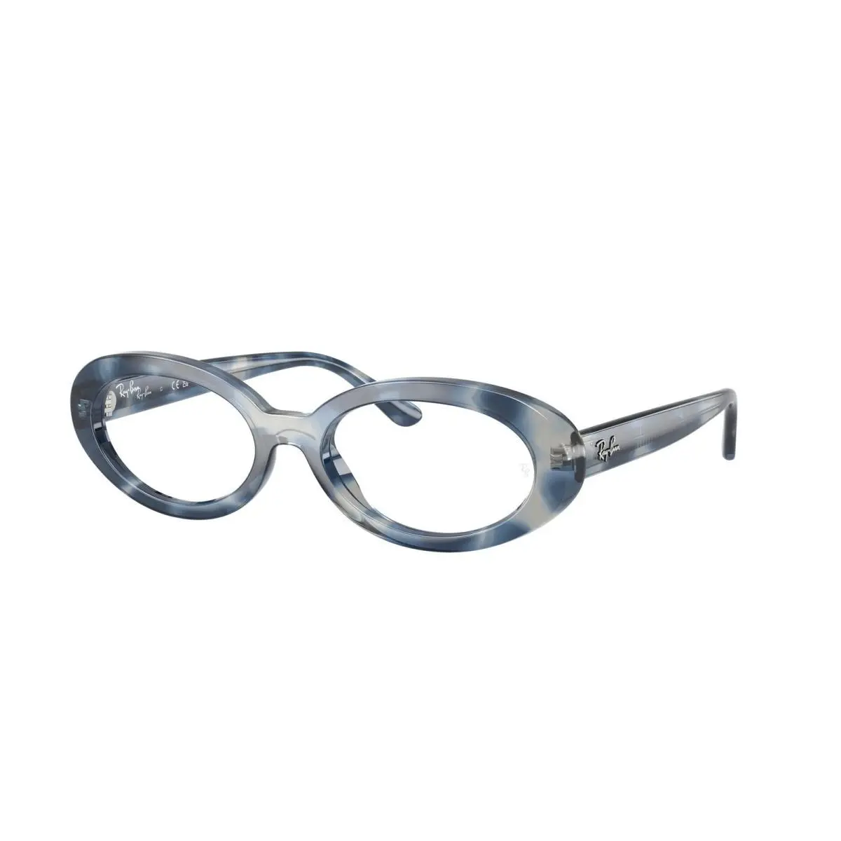 Ray-ban Optical RX 2223 VF Opal Blue Havana / Demo Lens 8482 Size 52 Eyeglasses by Ray-Ban