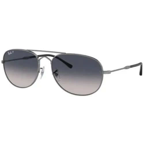 Ray-ban RB 3735 Gunmetal / Blue Gradient Polar 004/78 Size 60 Sunglasses by Ray-Ban