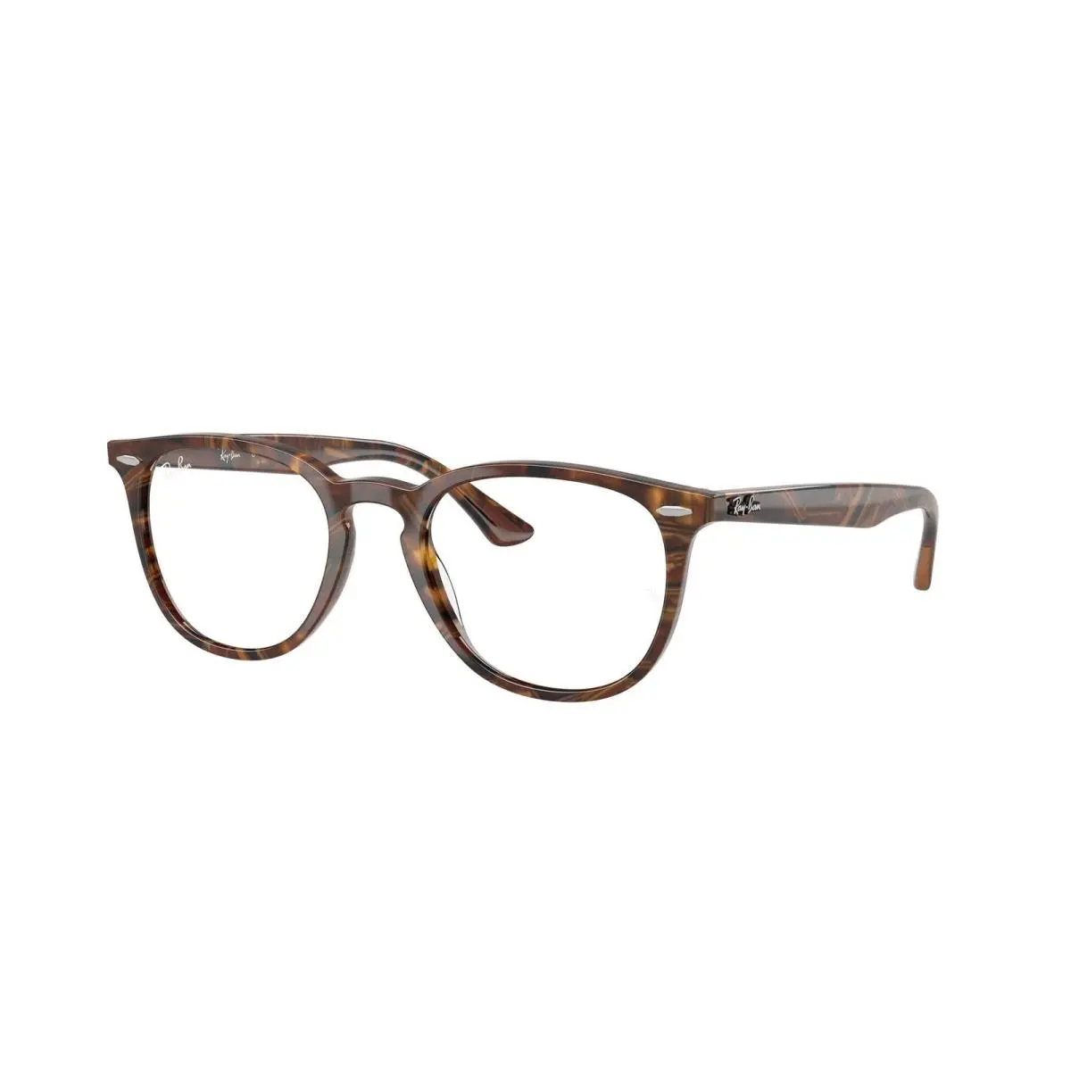 Ray-ban Optical RX 7159 Transp. Fantasy Brown Yellow 8395 Size 50 Eyeglasses by Ray-Ban