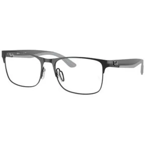 Ray-ban Optical RX 7550 Black Demo Lens 3222 Size 55 Eyeglasses by Ray-Ban