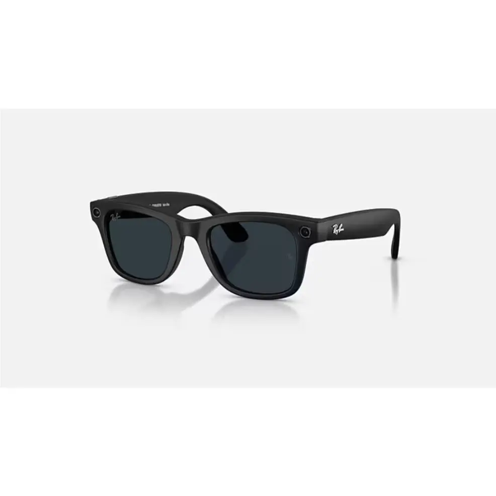 Ray Ban Wayfarer Gen 2 Matte Black RW4012 Clear/grey Transition T155