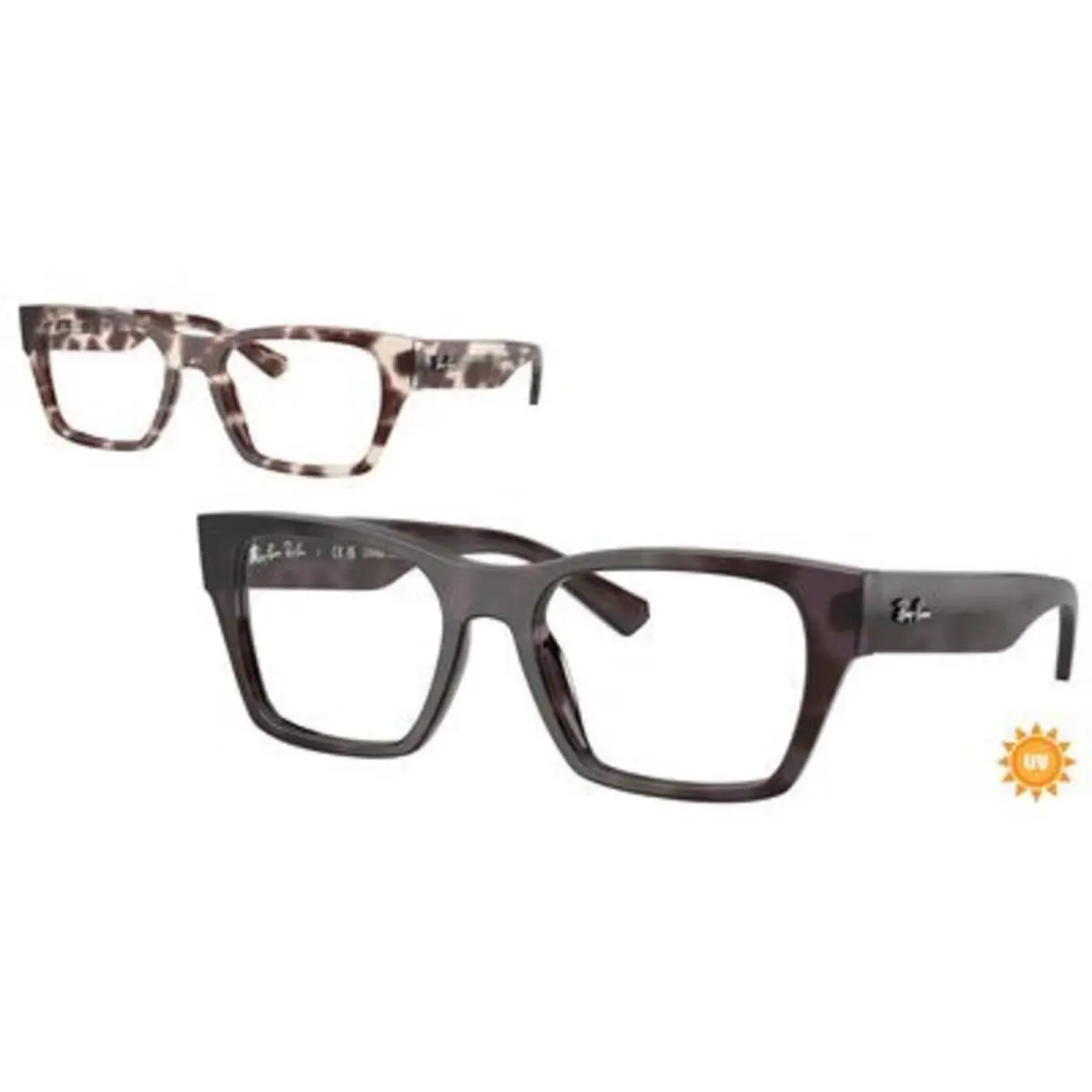 Ray-ban Optical RX 5448 Photo Havana Grey / Demo Lens 8461 Size 55 Eyeglasses by Ray-Ban