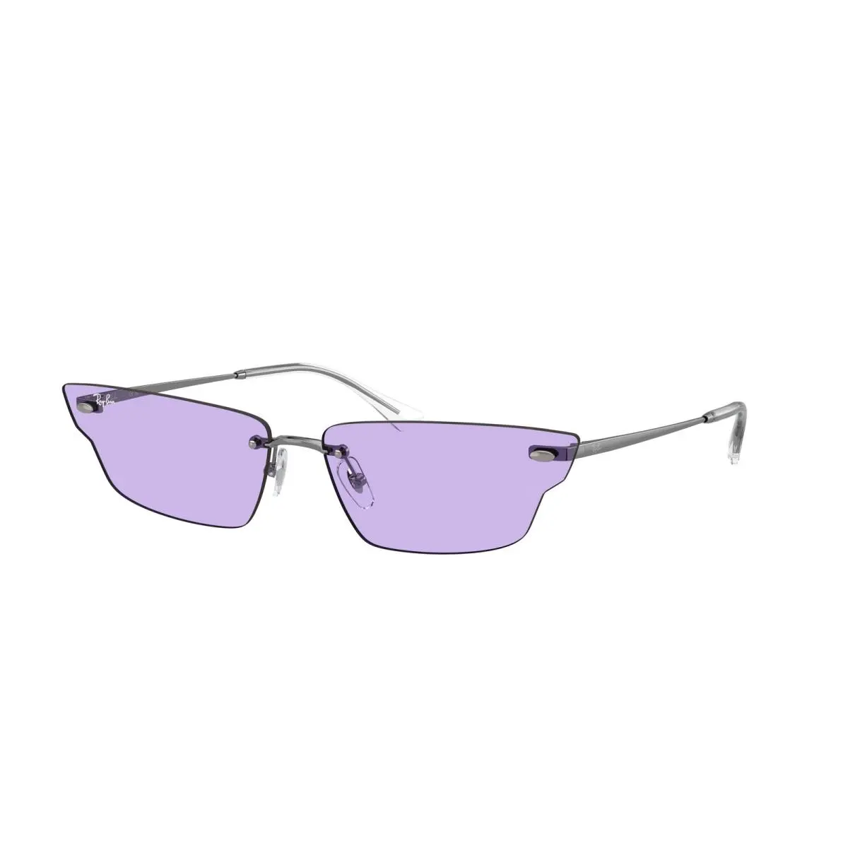 Ray-ban RB 3731 Anh Gunmetal Violet 004/1A Size 63 Sunglasses by Ray-Ban