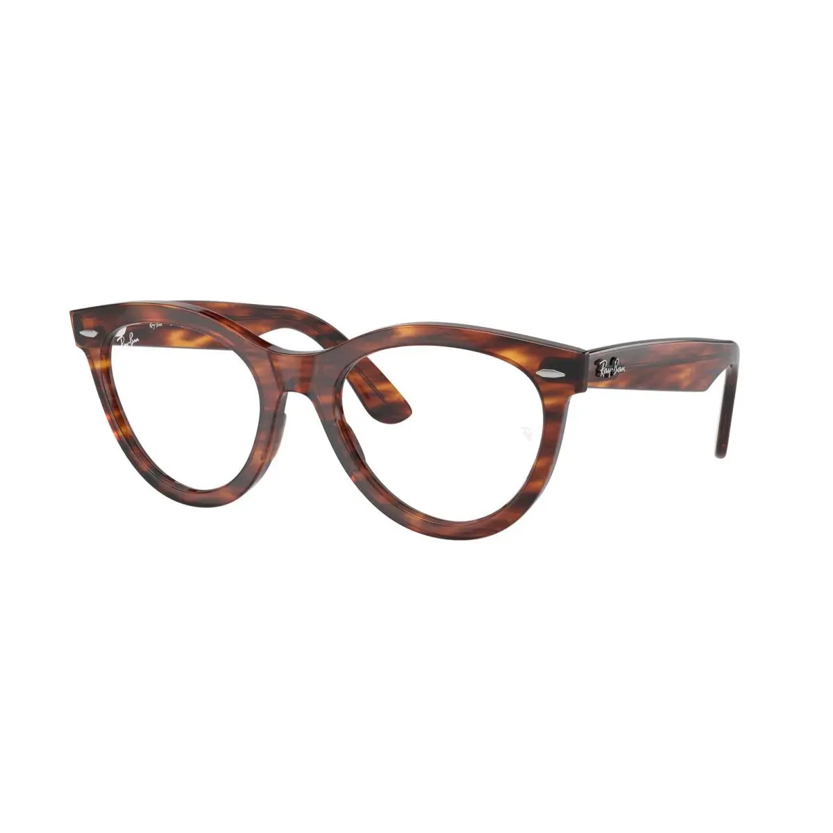 Ray-ban Optical RX 2241 V Wayfarer Way Striped Havana 2144 Size 51 Eyeglasses by Ray-Ban