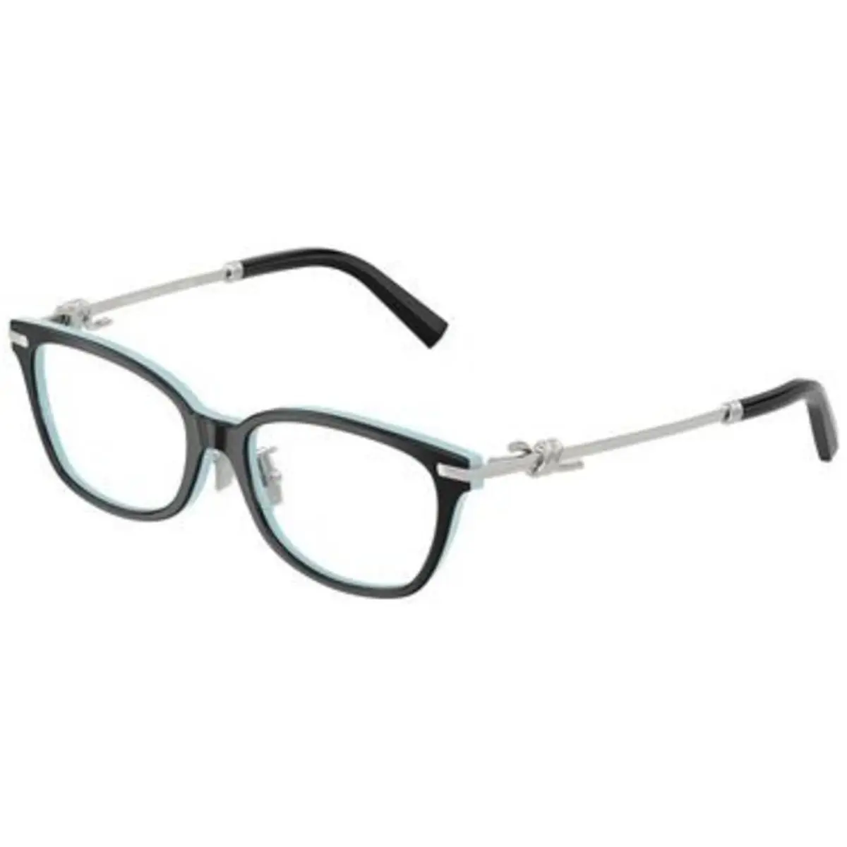 Tiffany TF 2281 F Black On Blue / Demo Lens 8055 Size 51 Eyeglasses by Tiffany & Co.