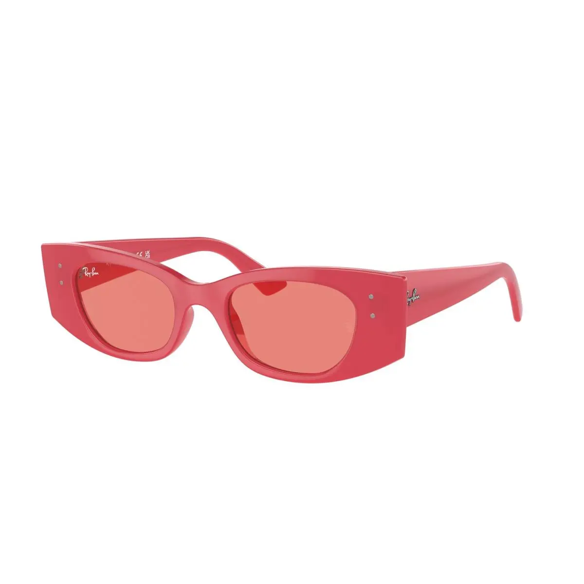 Ray-ban RB 4427 Kat Red Cherry Pink 676084 Size 49 Sunglasses by Ray-Ban