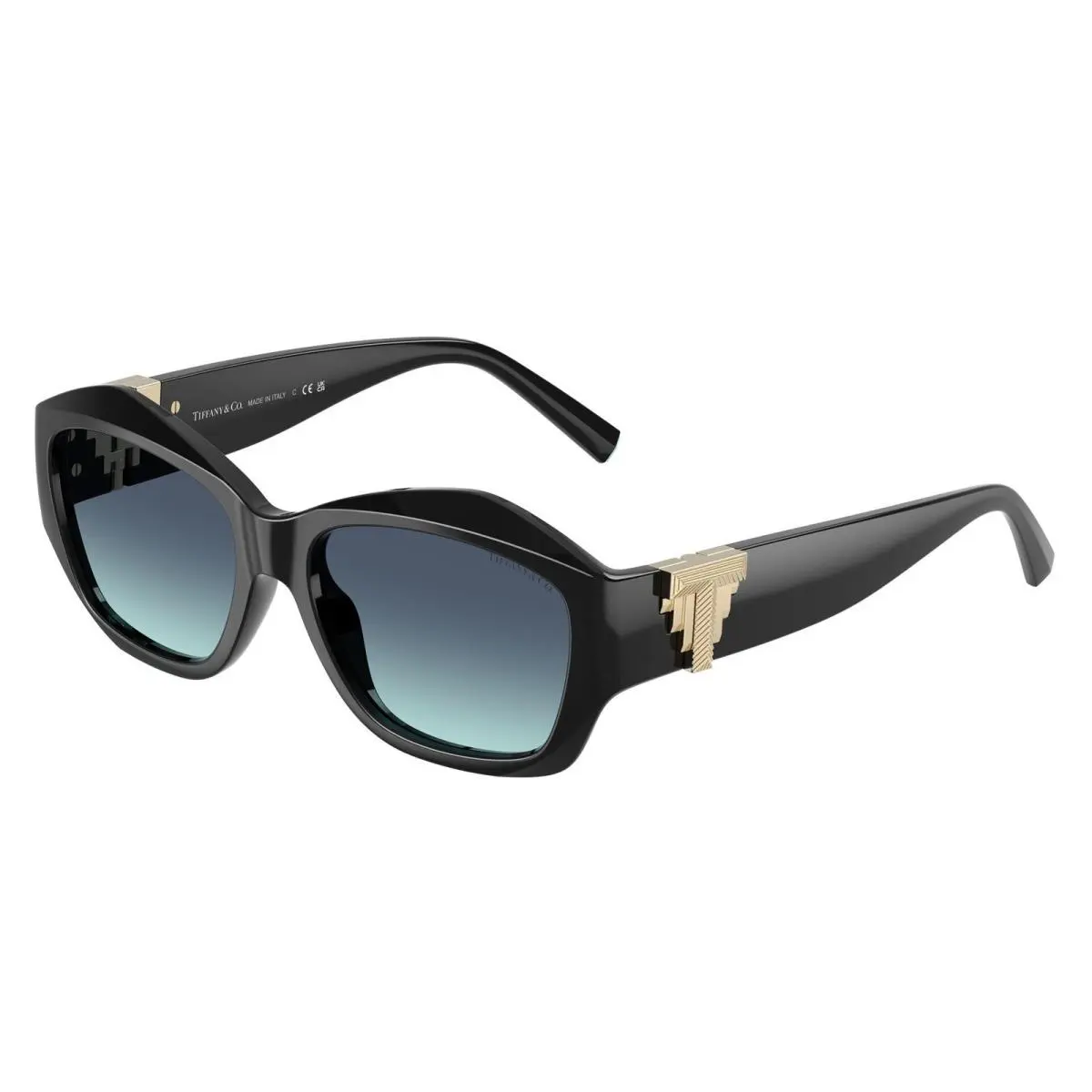Tiffany TF 4233 U Black / Azure Gradient Blue 80019S Size 54 Sunglasses by Tiffany & Co.