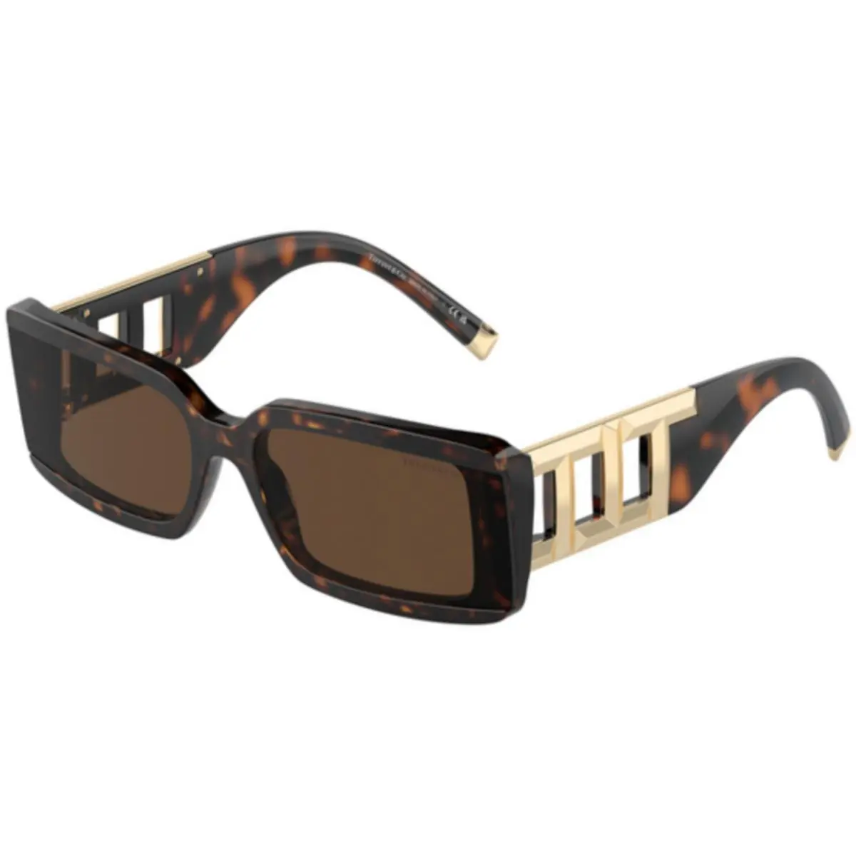 Tiffany TF 4197 Havana/light Brown 80153G Size 62 Sunglasses by Tiffany & Co.
