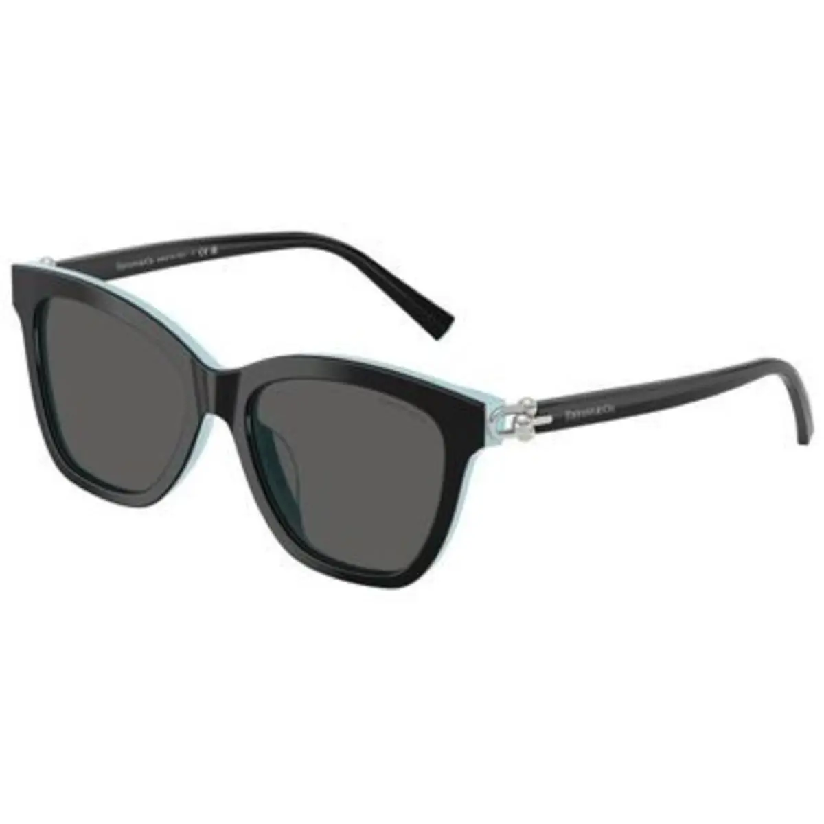 Tiffany TF 4241 D Black On Blue / Dark Grey 8055S4 Size 54 Sunglasses by Tiffany & Co.