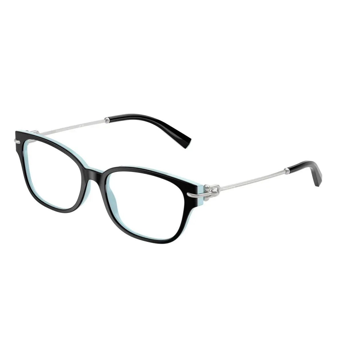Tiffany TF 2262 Black On Blue / Demo Lens 8055 Size 54 Eyeglasses by Tiffany & Co.