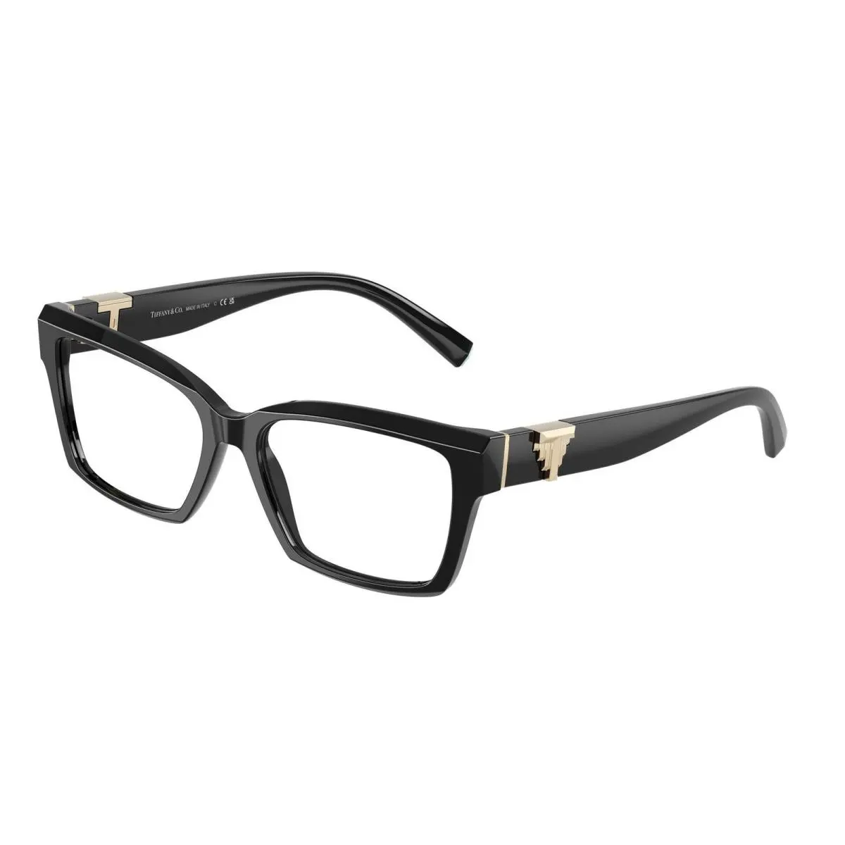 Tiffany TF 2267 F Black Demo Lens 8001 Size 52 Eyeglasses