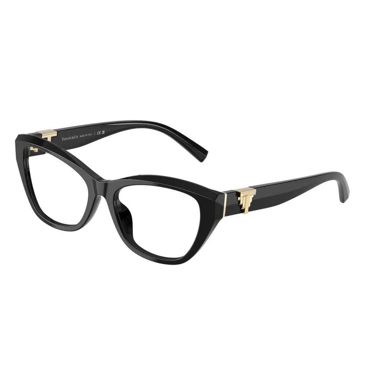 Tiffany TF 2268 U Black Demo Lens 8001 Size 54 Eyeglasses by Tiffany & Co.