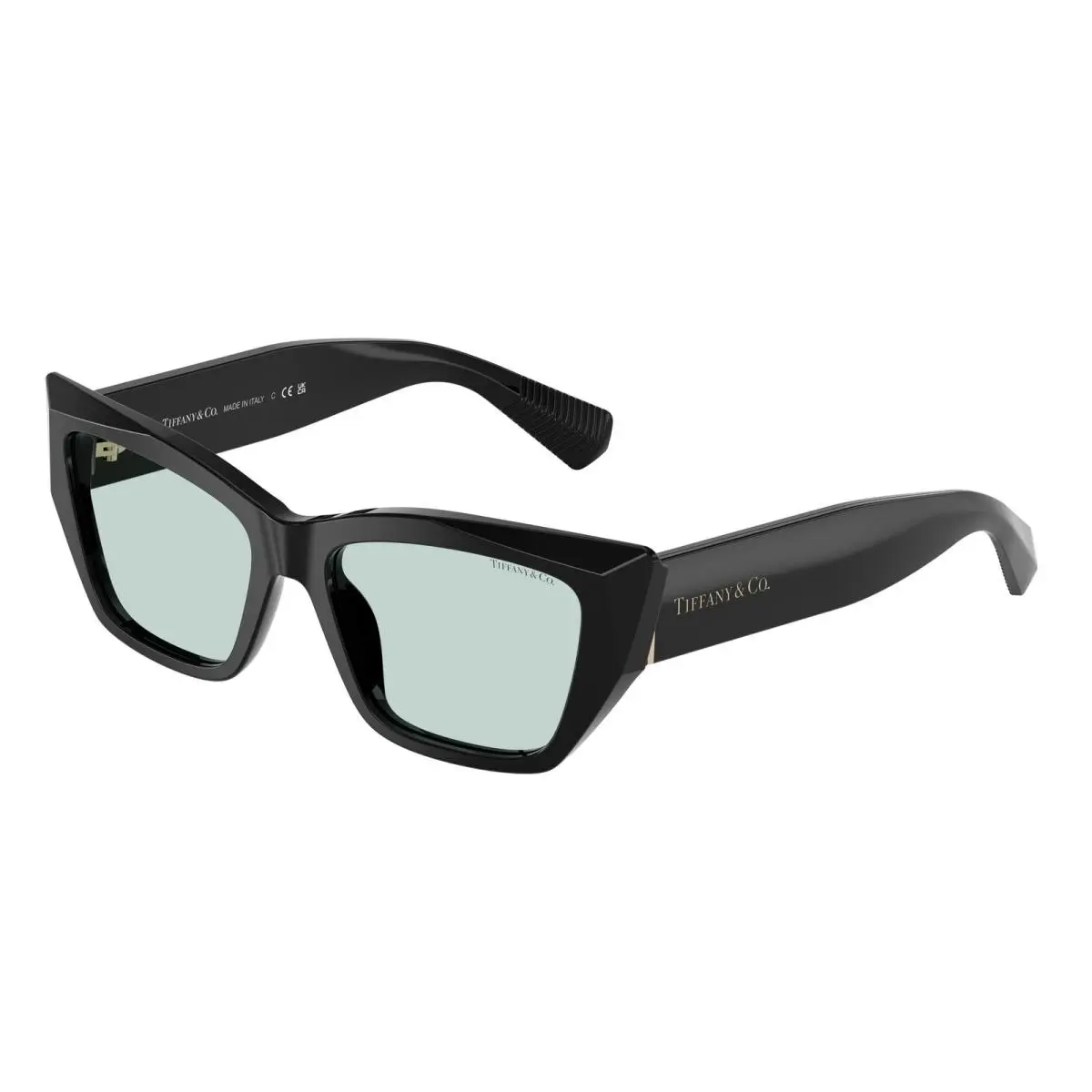 Tiffany TF 4230 Black / Light Azure Polyamide Standard 8001D9 Size 54 Sunglasses by Tiffany & Co.