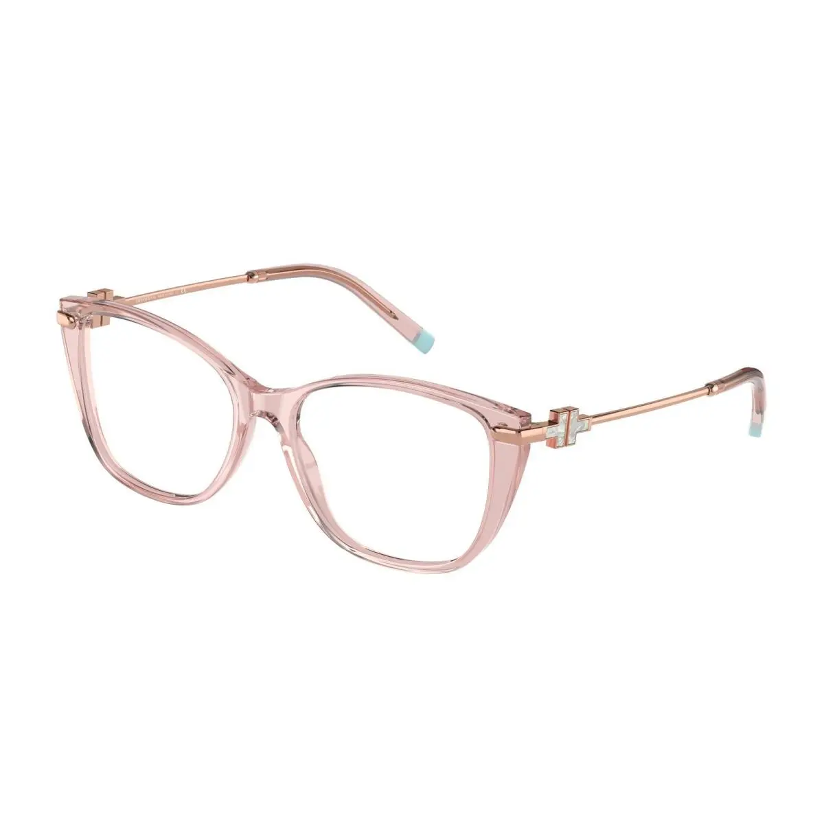 Tiffany TF 2216 Peach Transparent 8332 Size 52 Eyeglasses by Tiffany & Co.