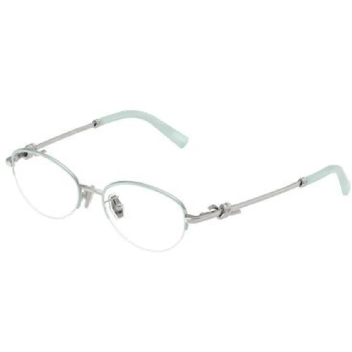 Tiffany TF 1171 D Blue On Silver / Demo Lens 6151 Size 51 Eyeglasses by Tiffany & Co.