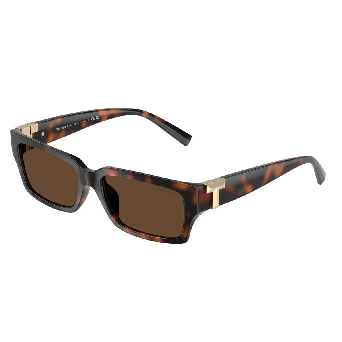 Tiffany TF 4226 U Havana / Light Brown 80153G Size 56 Sunglasses by Tiffany & Co.