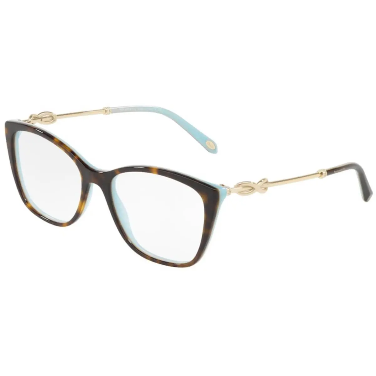 Tiffany TF 2160 B Havana On Blue 8134 Size 54 Eyeglasses by Tiffany & Co.