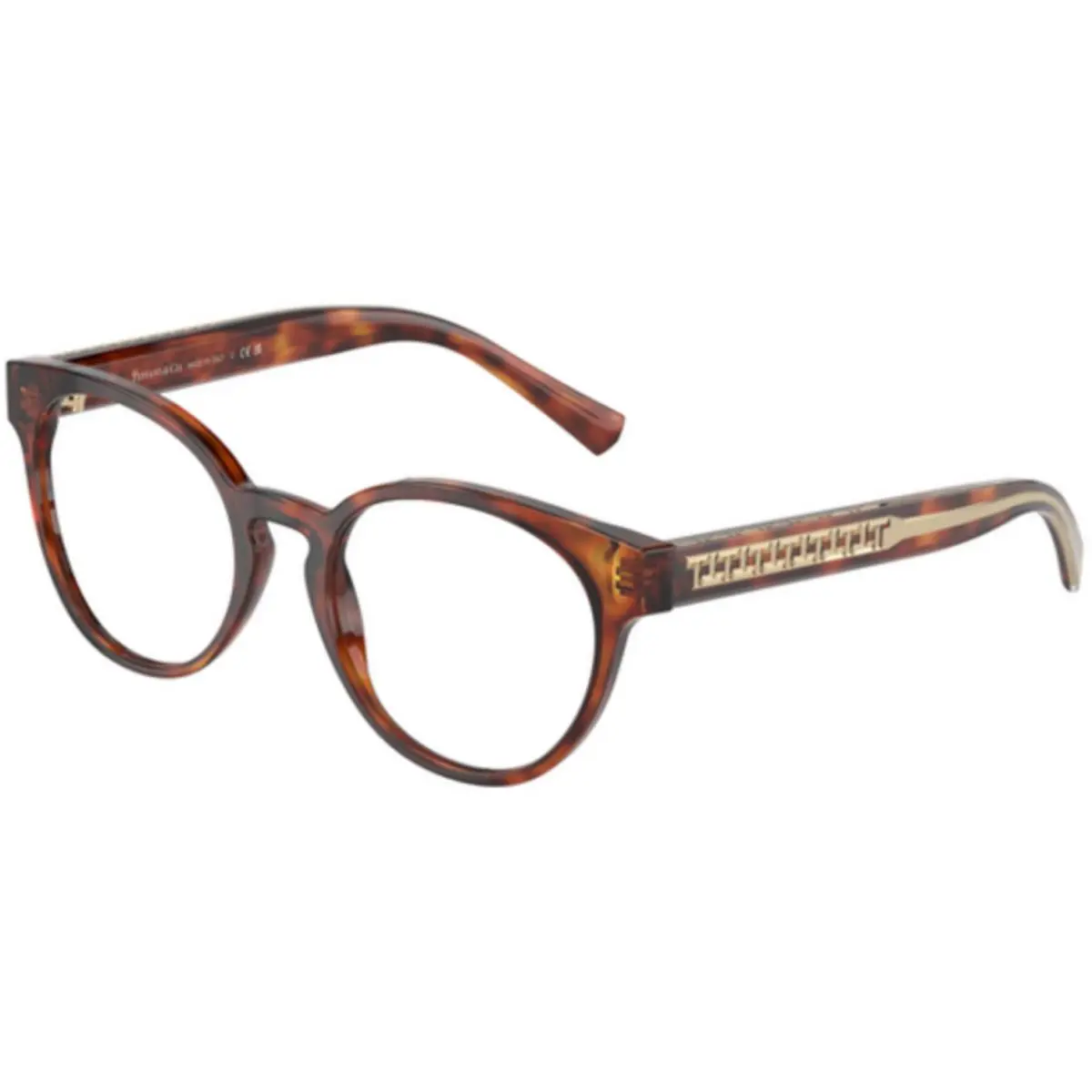Tiffany TF 2250 Havana 8002 Size 52 Eyeglasses by Tiffany & Co.